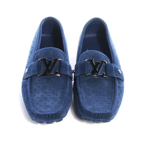 lv loafers men's|louis vuitton suede loafers.